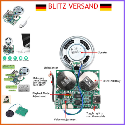 Lichtsensor sound modul - sound,