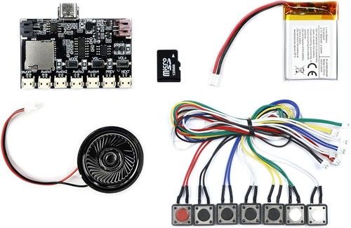 Mp3 soundmodul mit tasten - tasten,, 3
