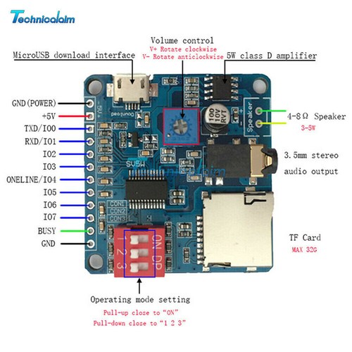 Voice playback module mp3 - voice,