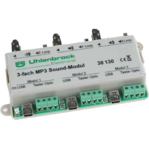 Uhlenbrock 38130 fach mp3 - 38130, 3-fach
