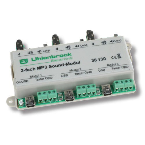 Uhlenbrock 38130 fach mp3 - 38130, 3-fach