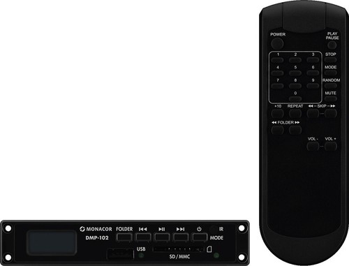 Monacor dmp 102 mp3 player - monacor, dmp-102