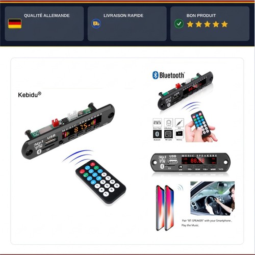 Kebidu bluetooth mp3 - kebidu,