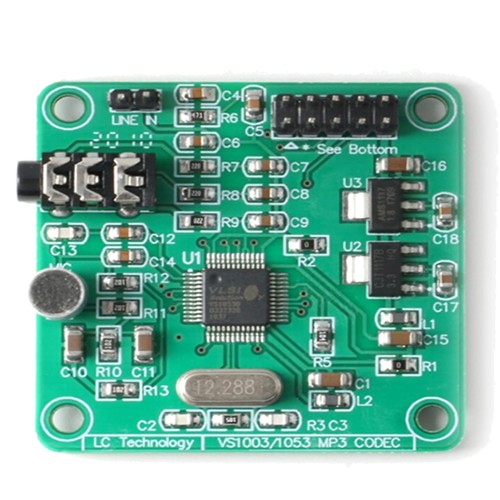 Vs1053 mp3 modul - vs1053, mp3-modul